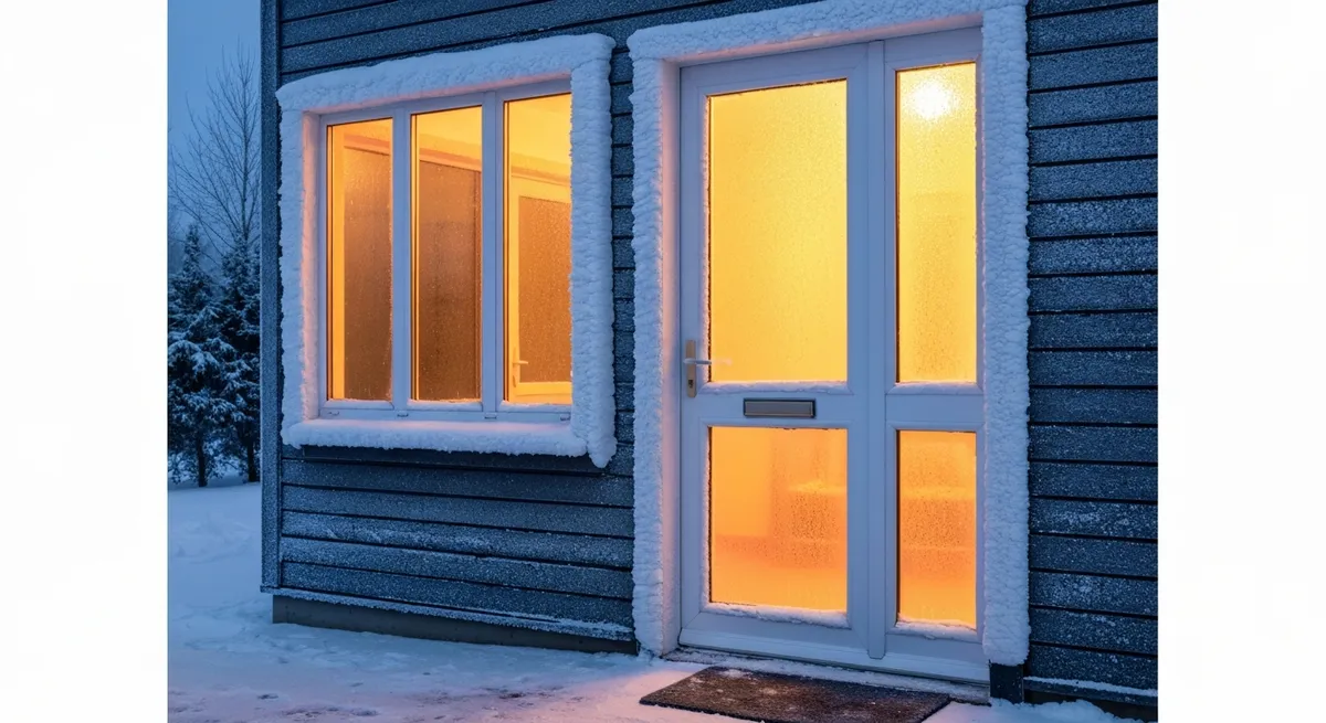 О промерзании двери в частном доме