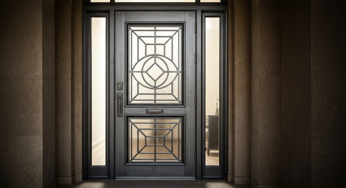 Дизайн входной двери – на что обратить внимание