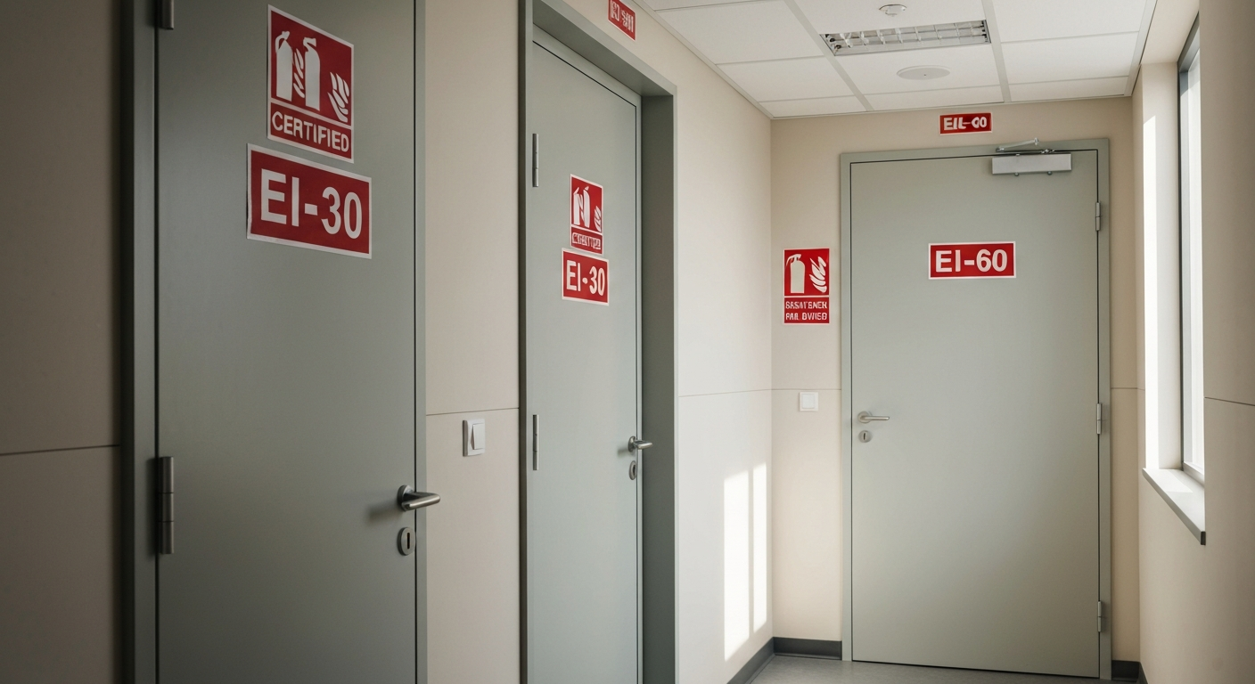Противопожарные двери в Алматы — требования, классы EI-30 и EI-60 — Metako