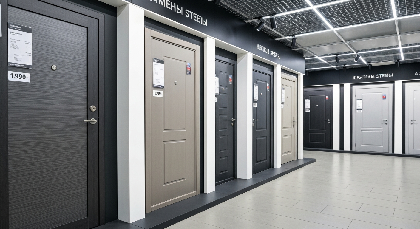 Сколько стоит входная дверь в Алматы в 2026 году — цены и сравнение